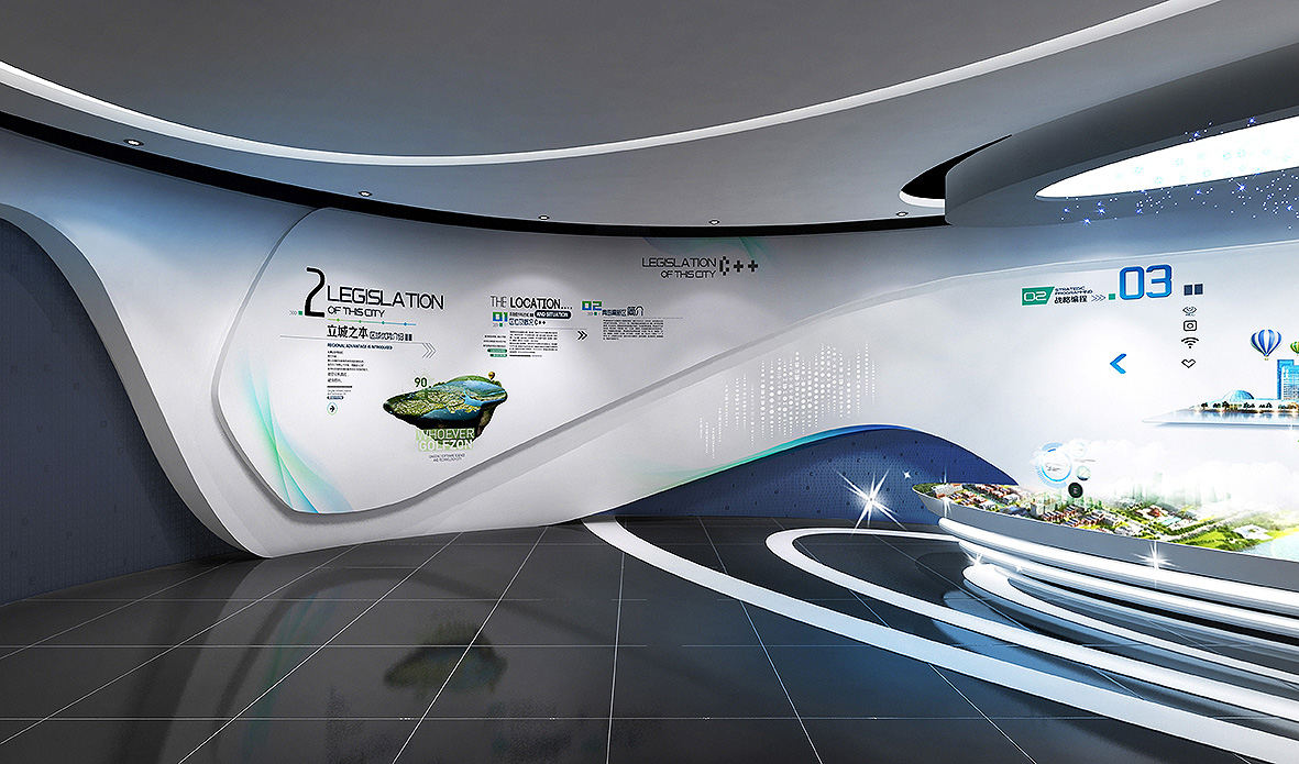 青岛软件科技城|展厅设计,展馆设计,安全体验馆设计
