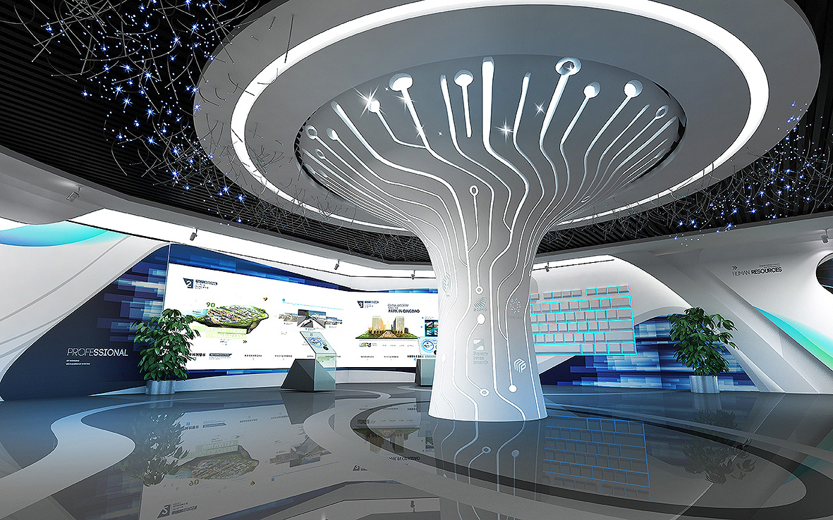 青岛软件科技城|展厅设计,展馆设计,安全体验馆设计